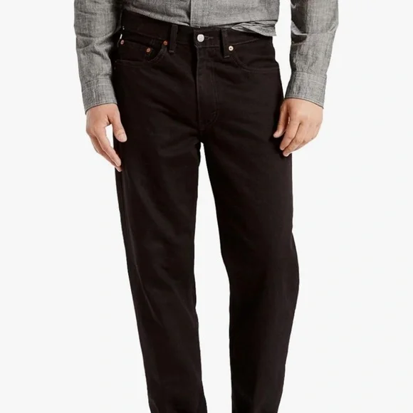 NWT Levi’s 550™ Black Relaxed Fit Mens Jeans  Size 44X32 - Picture 8 of 9